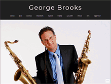Tablet Screenshot of georgebrooks.com